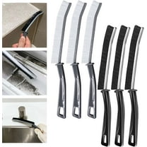 Rungungde  Gap Cleaning Brush, Crevice Cleaning Brush Tool, Bathroom Gap Cleaning Brush, Clean The Dead Corners of Bathroom Kitchen Tiles Groove, Multi-Purpose Door Window Track Cleaning Brush (6PCS)