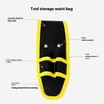 thumbnail image 6 of 1. 600D Oxford Waist Tool 2 Compartments with Rivet Reinforcement for Electricians & Construction Professionals, 6 of 8
