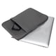 thumbnail image 4 of Funda para portátil de 14 pulgadas, delgada, protectora, a prueba de golpes, bolsa cepillada con bolsillo, color gris claro, 4 of 8