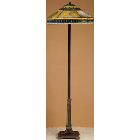 Cambridge Floor - Meyda Tiffany 26567 Stained Glass / Tiffany Floor Lamp from the Cambridge Collection