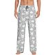 thumbnail image 1 of Fotbe Rabbit And Cloud Pantalones de Pijama para Hombre, Pantalones de Dormir, Pantalones de Casa con Cintura Ajustable y Bolsillos-XX-Large, 1 of 6