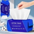 thumbnail image 5 of 100 Count Disposable face towel, Ultra Thick face towels, Face towels disposable, Lint- free Facial Tissue, Skincare and Makeup Remover, 5 of 5