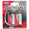 Dorcy International 41-1611 2 Count 9 Volt Mastercell Alkaline Battery
