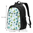 thumbnail image 5 of Daiia Cartoon Sea Creatures Pattern USB Charging Backpack for Men and Women, Anti-Theft Backpack,Travel Backpack,School Backpack,College Backpack,Laptop Backpack, 5 of 7