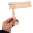 thumbnail image 4 of Cliquet en Bois Fabricant de Bruit Traditionnel Hochet Mexicain Jouet pour Événements Sportifs Fête et Célébrations Cadeau d'Anniversaire Jeux de Football, 4 of 8