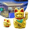 thumbnail image 2 of 5inch Rifeng Electric Waving Lucky Cat Cashier New Store Opening Gift, 2 of 5