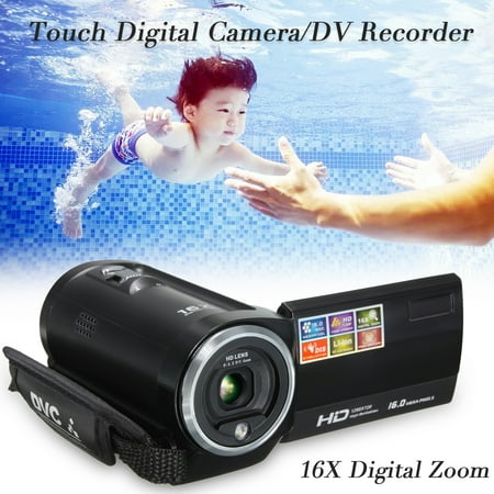 NEW 16X Zoom 16MP 2.7'' LCD 720P HD DV Digital Video Camera Camcorder DVR Outdoor Document the Christmas party Life Birthday