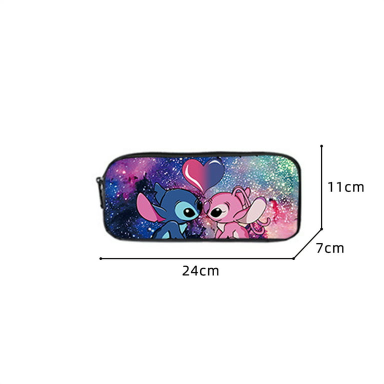 Disney Pencil Case for Girls Stitch Pencil Cases for Kids with Stationery –  BigaMart