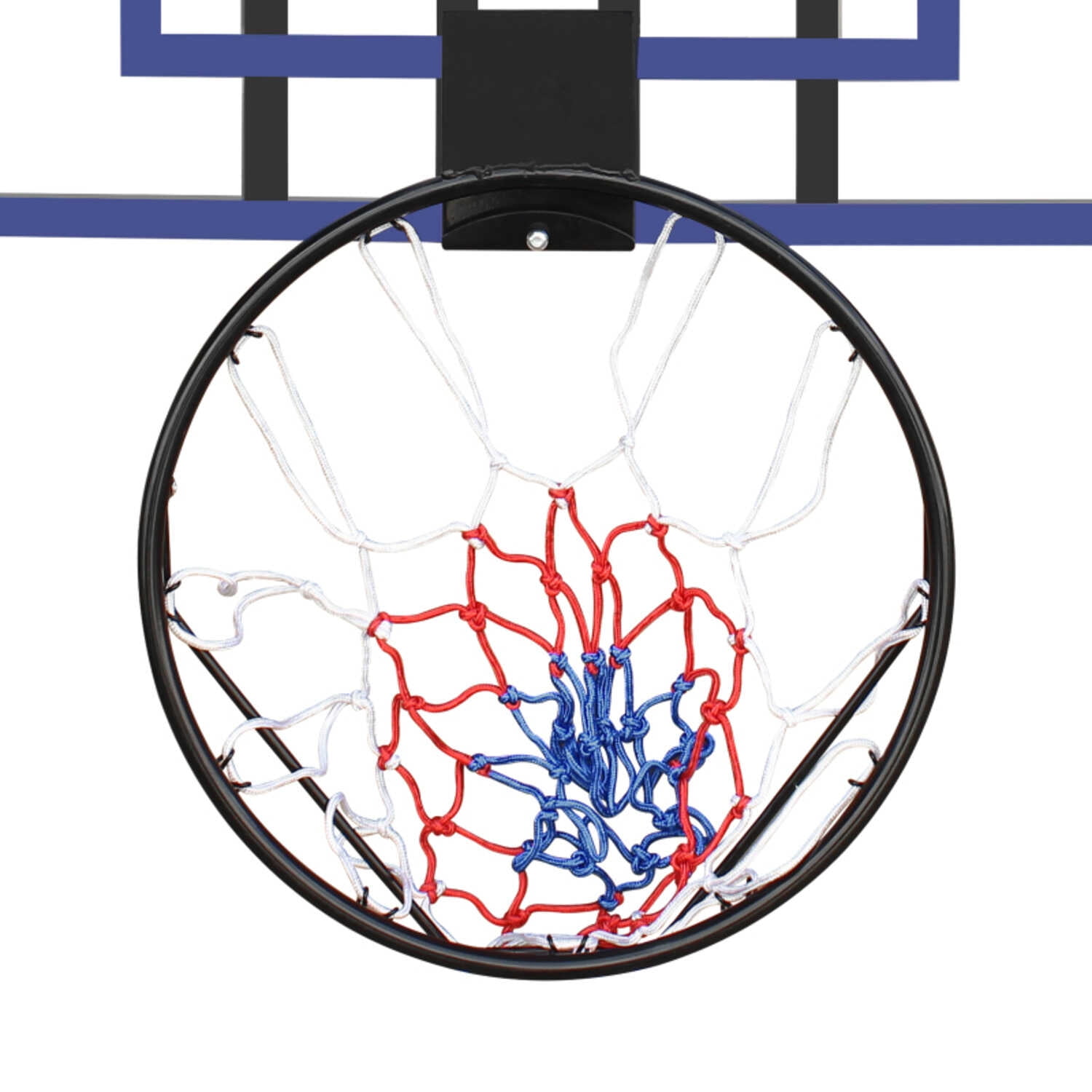 Wall-mounted Basketball 45 X 29 Inches Shatterproof Back, Folding Hoop, Durable Hoop All-weather Mesh for Indoor and Outdoor Use