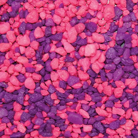 - Estes Company Inc-Permaglo Princess Gravel- Pink/purple 5 Pound (Case of 5 )