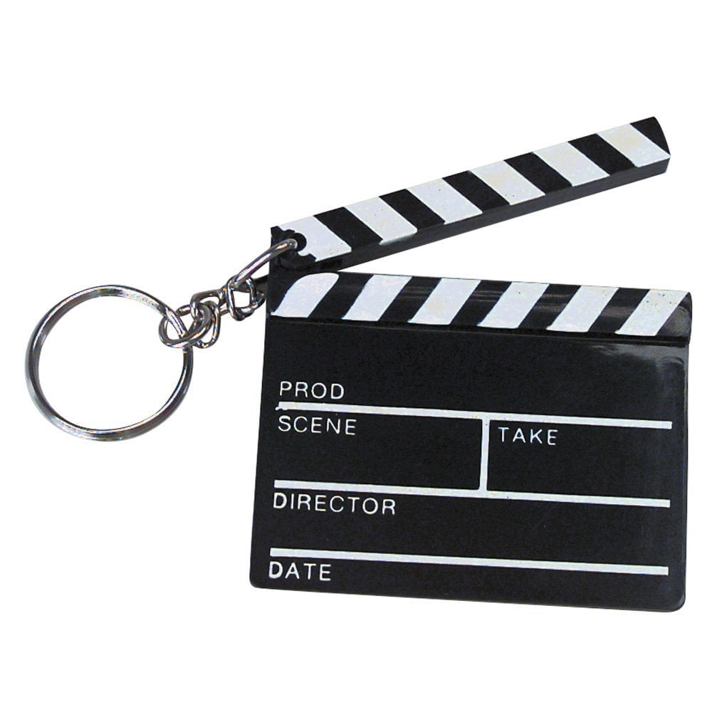 Novelty 12 Hollywood Clapboard Keychain Movie Director Actor Novelty Gift Party Favors