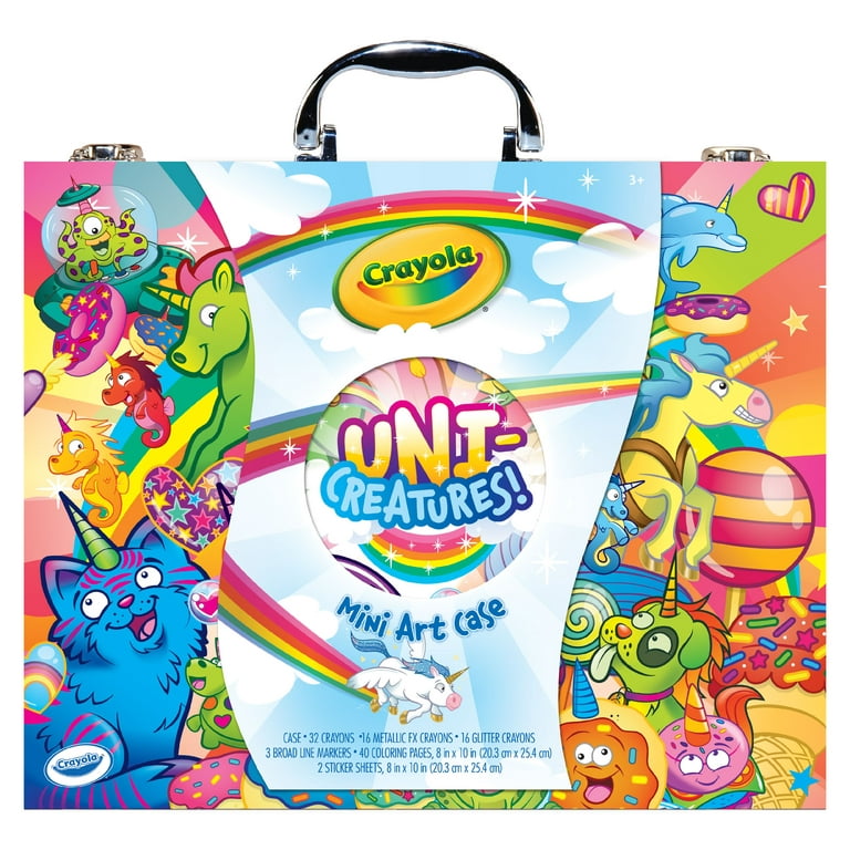 Unicorn Activity Bag, Child Gift, Coloring Book Crayon Tote