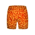 thumbnail image 4 of Abcnature Men's Athletic Shorts, Sports Gym Running Short Pants, Men's Food Realistic 3D Printed Summer Shorts, Beach Shorts, Beach Swim Shorts, Cargo Casual Hiking Shorts Orange 3XL, 4 of 5