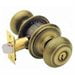 thumbnail image 2 of Schlage F51AGE0609 Georgian Keyed Entry Lock  Antique Brass - pack of 4, 2 of 2