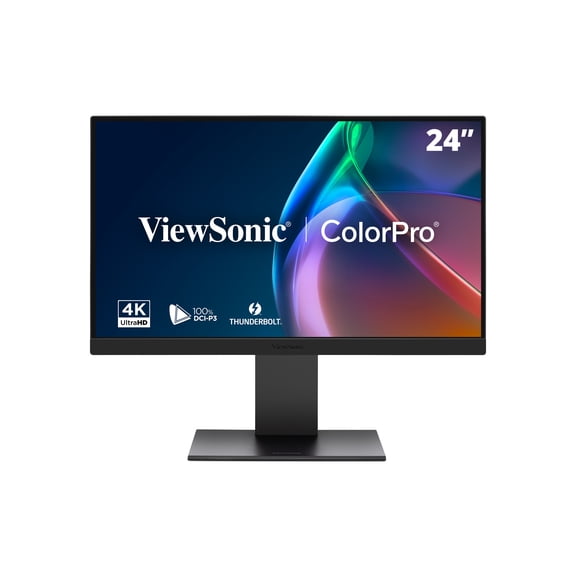 ViewSonic VP2488-4K 24" 4K Mac-Ready Monitor w/ 100%sRGB, 98% DCI-P3