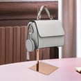 thumbnail image 3 of Handbag Display Rack Shoulder Bags Purse Stand Multi Purpose for Countertop Silver Mirror, 3 of 7