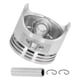 thumbnail image 2 of Pistón de gasolina, pistón del motor Kit de pistón de aleación de aluminio Juego de pistón E Estándares líderes en la industria, 2 of 8