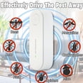 thumbnail image 3 of Repelente ultrasónico de plagas, control electrónico de plagas para cucarachas, ratones, hormigas, pulgas, humanos seguros-EE. UU., 3 of 5