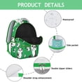 thumbnail image 4 of Panda Backpack for Skateboarders - Durable Cordura Fabric with Skateboard Carry Straps, Extra Padded Base for Protection Panda Themed Design, 4 of 6