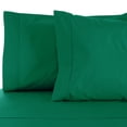 thumbnail image 3 of Superior Egyptian Cotton 530 Thread Count Deep Pocket Sheet Set, Queen Size, Green, 3 of 6