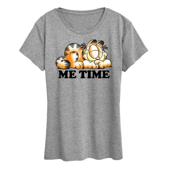 Garfield - Time Sketch - Women's Short Sleeve Graphic T-Shirt