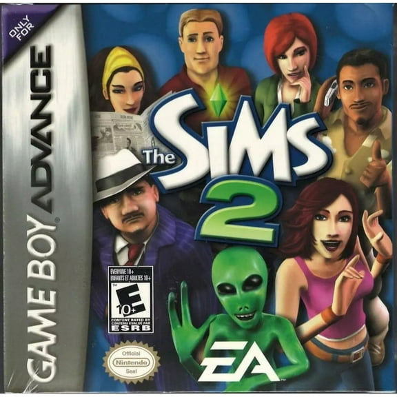 Sims 2 GBA (Brand New Factory Sealed US Version) Game Boy Advance