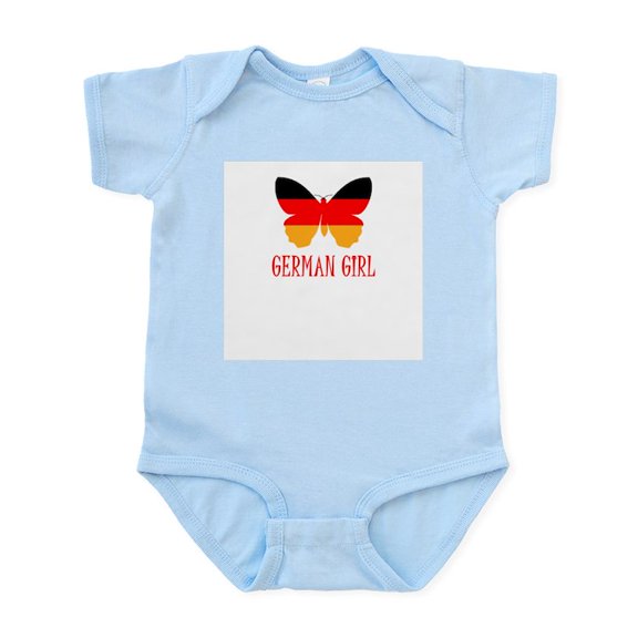 CafePress - Germany Girl Infant Bodysuit - Baby Light Bodysuit
