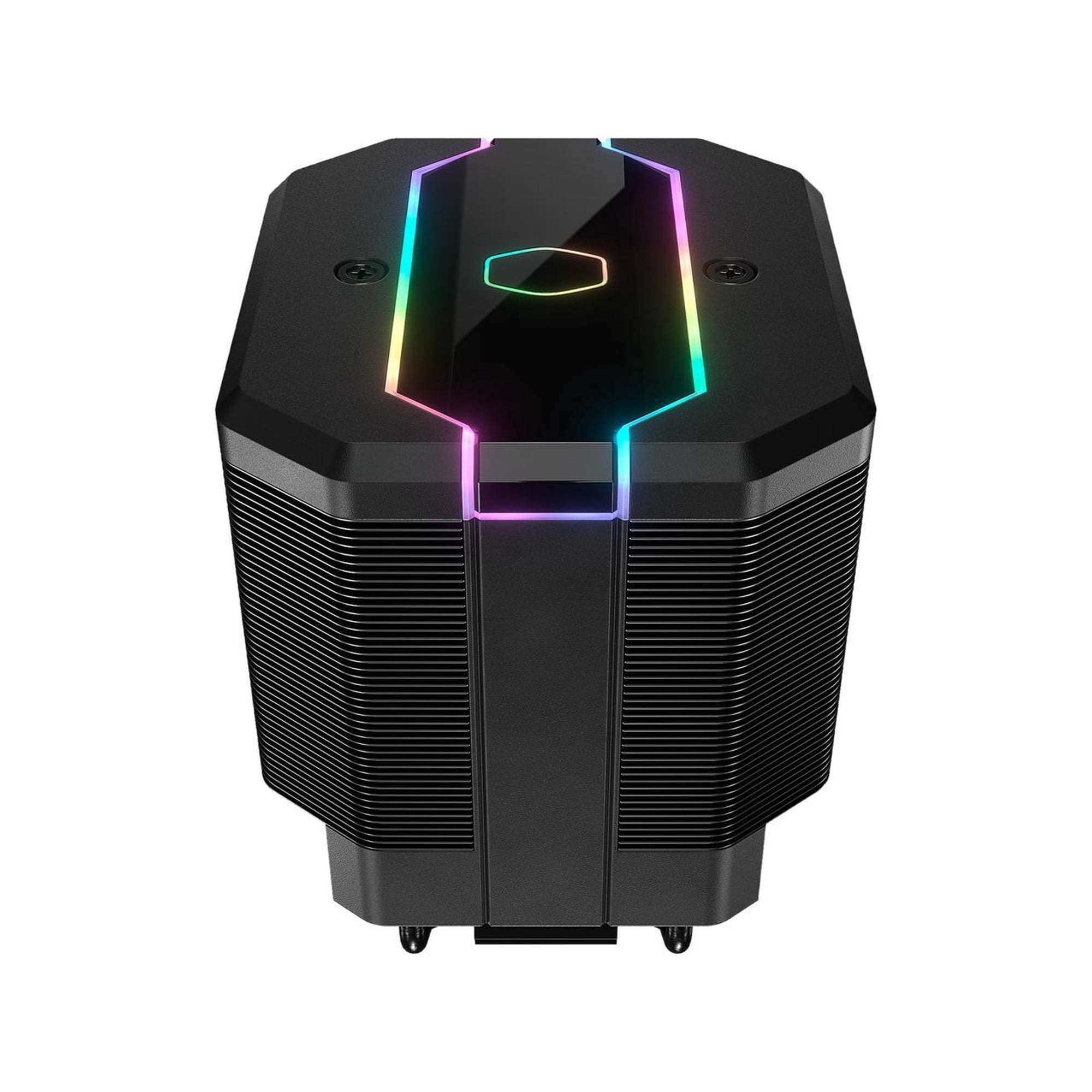 Cooler Master MasterAir MA620M Dual Tower ARGB High Performance CPU Air Cooler, 6 CDC 2.0 Heatpipes, SF120R Fan, Hexagon Strip Addressable RGB Lighting for AMD Ryzen/Intel LGA1200/1151