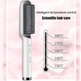thumbnail image 3 of Plancha de pelo y rizador de pelo profesional 2 en 1, 5 ajustes de temperatura ajustables (blanco) Hy, 3 of 5