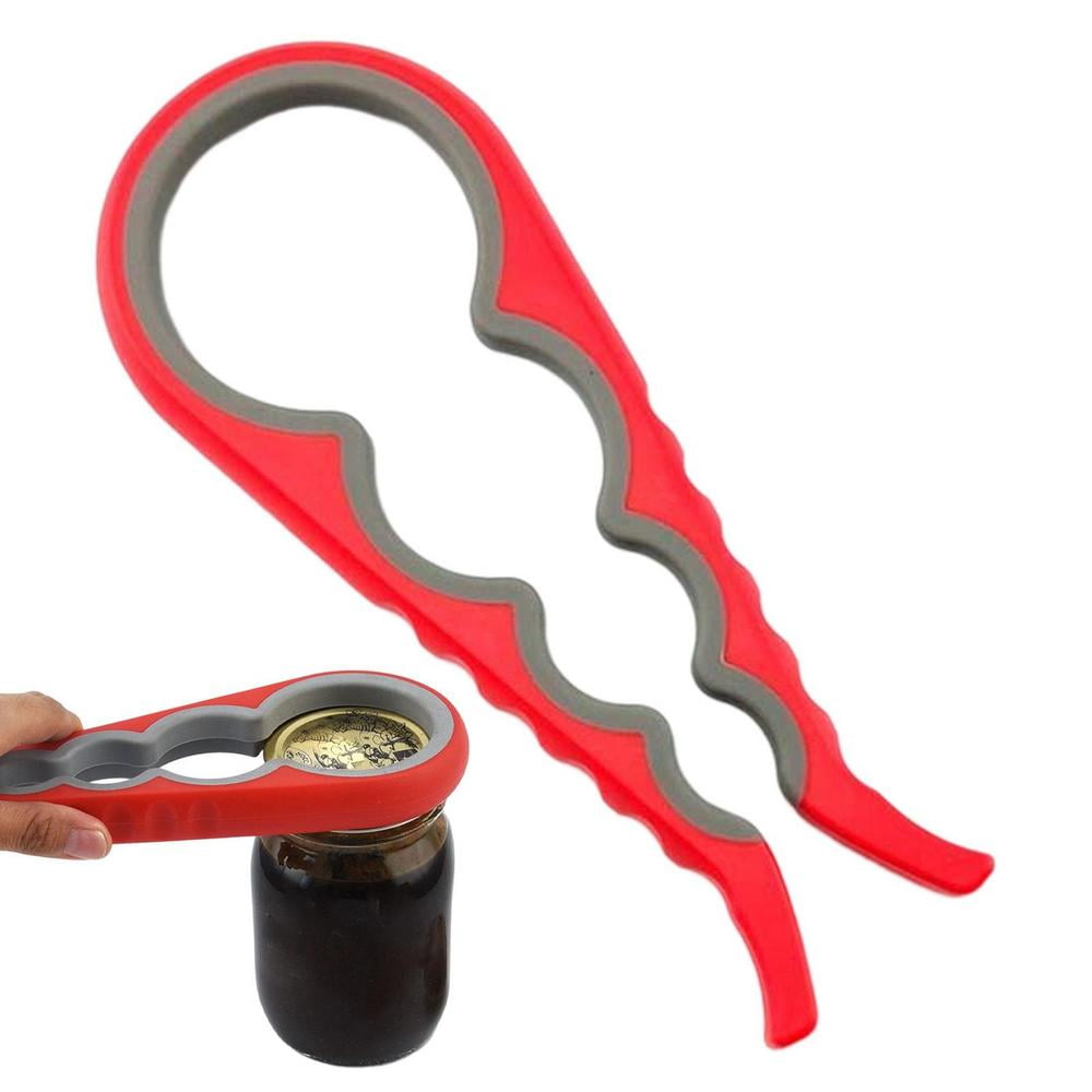 EEEkit Bottle Opener, 6 in 1 Easy Grip Jar Opener, Can Opener for Seniors  with Arthritis 