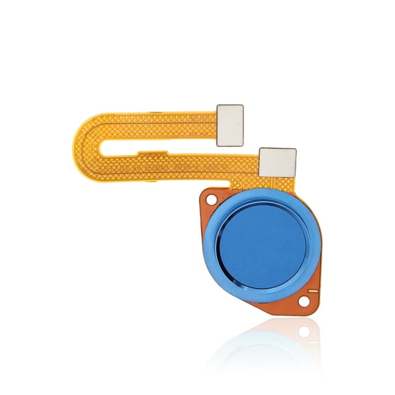 Replacement Fingerprint Reader With Flex Cable Compatible For Motorola Moto E7 Plus (XT2081 / 2020) (Navy Blue)