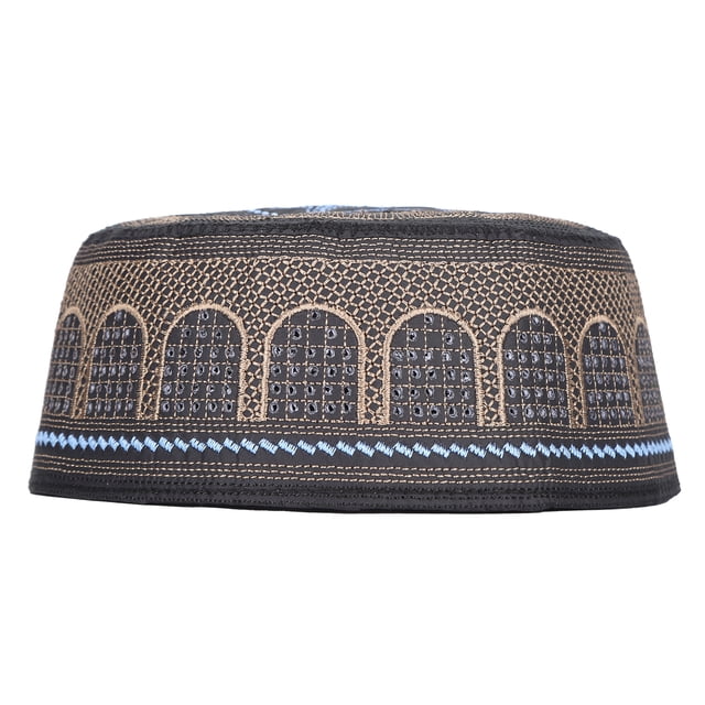 YLSHRF Muslim Prayer Hat, Men Hat Muslim Hat For Worship Wear For Daily Wear