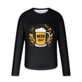 thumbnail image 4 of Stamzod Compression Shirt Men Long Sleeve Slim Fit Stretch Men Casual Muscle T Shirt Stylish Beer Festival Print Workout Athletic Tee Spring Fall on Sale, 4 of 5