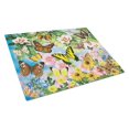 thumbnail image 1 of North American Butterflies Glass Cutting Board - Large, 1 of 1