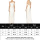 thumbnail image 2 of Vestidos de Fiesta Elegantes con tirantes finos para mujer Vestido de fiesta sin espalda con volantes irregulares Ygjytge Blanco T L para Mujer, 2 of 7