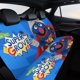 thumbnail image 4 of Grover-theme Car Rear Seat Covers Back Elastic Flexible Car Seat Covers Decorative Fits Most Cars 120x59x76cm, 4 of 6