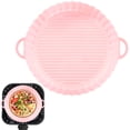 thumbnail image 1 of Air Fryer Silicone Pot - Reusable Non-stick Air Fryer Silicone Liners Compatible with Air Fryer Basket, 1 of 7