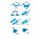 thumbnail image 2 of 1 Set Full Set Metal Upgrade Parts for Pineapple Forest SG1603 Drift Racing RC Alloy Accessories SG1604 UD1601 UD16024 Swing, 2 of 5