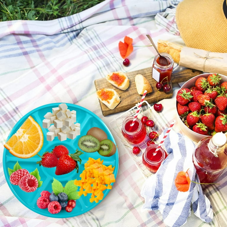 Summer Party Appetizers Summer Appetizer Platter Round Plastic