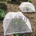 thumbnail image 6 of Xmarks Food Net Covers for Outside, 14x14" Outdoor Food Cover Mesh Screen Tents Umbrella Fly Food Covers for Picnics, Parties, BBQ, Camping, 6 of 8