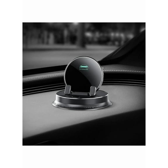 360° Rotatable Car Phone Mount for Dashboard, Multifunctional Universal Cell Phone Holder with Strong Suction, Hands-Free Mobile Stand Compatible