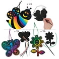 thumbnail image 3 of Fun Express Magic Color Scratch Spring Assortment Bulk 72 Pc, 3 of 3