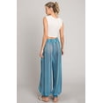 thumbnail image 2 of Cotton Bleu by Nu Label Striped Smocked Cover Up Pants, 2 of 3