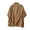 Khaki Shirts, variant on CAIVO Women's Shirts Vintage Comfortable Casual Loose Solid Color Blouse Half Sleeve Turndown Collar Birthday Summer Back To School Tops