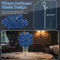 thumbnail image 2 of Remocguys Blue Roses Bouquet Building Sets Compatible with Lego Flowers Botanical Collection Collectible Model for Adults Girls Gift 585PCS, 2 of 6