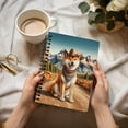 thumbnail image 3 of Welcome Fall Western Cowboy Shiba Inu Enjoys Majestic Autumn Spiral Bound Journal Shibas Dog Lovers Gifts Idea 5x7in Spiral Notebook - 01007, 3 of 5