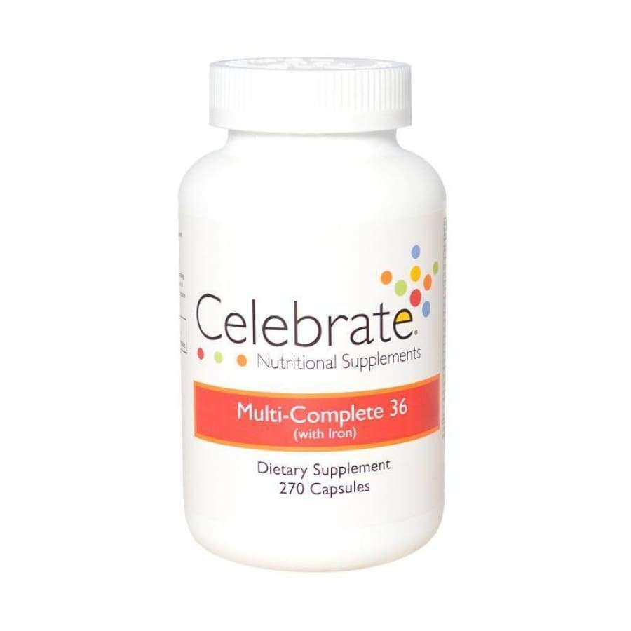 Celebrate Multivitamin Complete with 36mg Iron Capsule