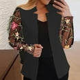 thumbnail image 1 of LOVZFMLL Vestes pour Femmes, Imprimé Dentelle, Mode Décontractée, Cardigan à Manches Longues, 1 of 6