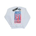 thumbnail image 1 of DC Comics Womens Justice League Movie Team Flag Sweatshirt, 1 of 5