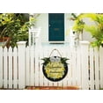 thumbnail image 3 of When Life Gets Sour Sweeten It With Kindness Door Sign Home Decor Round Wood Wreaths Wall Hanging Sign Farmhouse Porch Sign Front Door Decoration for Housewarming Gift All Seasons Holiday,12In, 3 of 5
